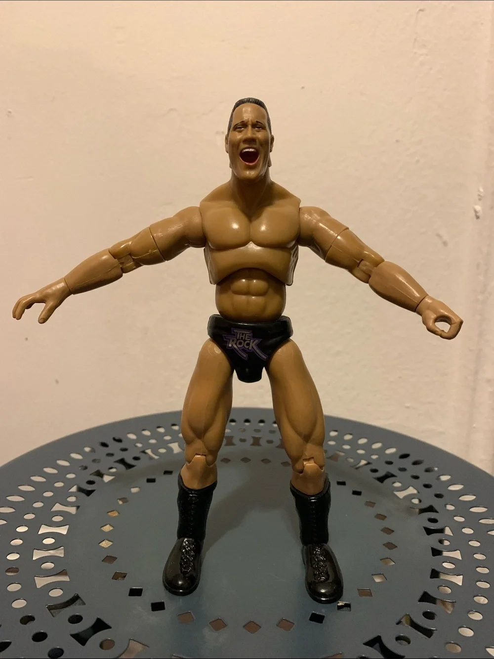 The Rock 2000 WWE Jakks Pacific Finishing Moves Figure